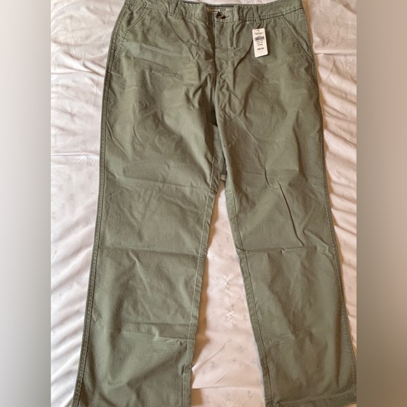 L.L. Bean Sage Green Favorite Fit Pants Women’s Regular Size 16 New #503733 - Picture 12 of 15